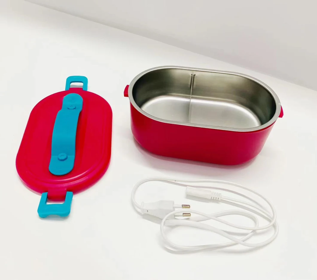 Electric Heating Lunch Box with Stainless Steel Bowl