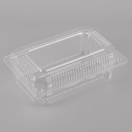Recipiente de plástico para alimentos de produtos de plástico altamente transparente