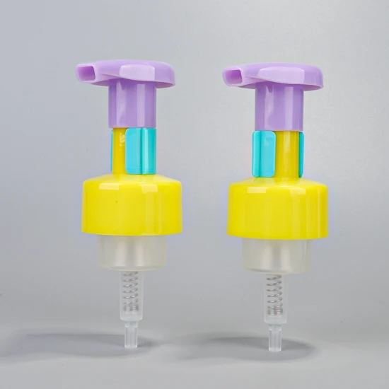 Garrafas de plástico de bomba de espuma de fábrica OEM Cores personalizadas Garrafa de bomba de espuma de espuma de mousse