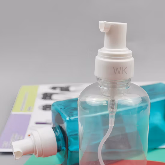 Garrafas de plástico de bomba de espuma de fábrica OEM Cores personalizadas Garrafa de bomba de espuma de espuma de mousse